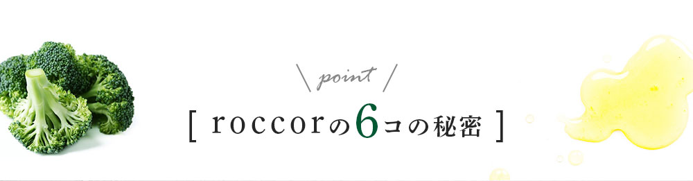 マンデイムーンの
roccor-ロッコル-の6個の秘密