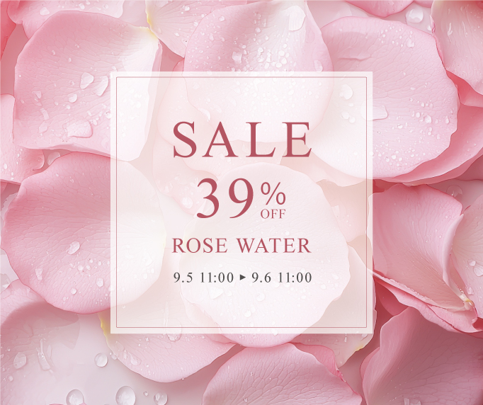 ローズウォーター・オーガニック／200ml39%OFFクーポン