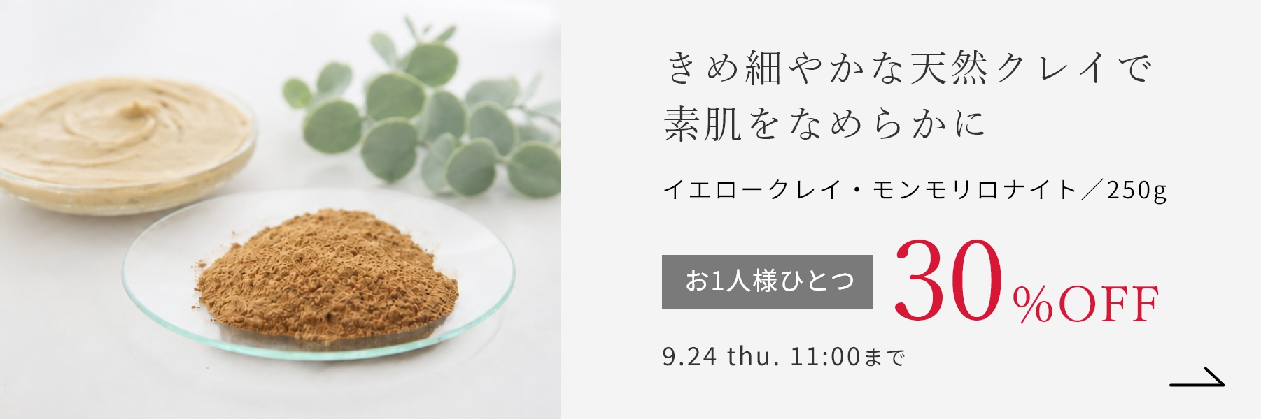 イエロークレイ・モンモリロナイト／250g