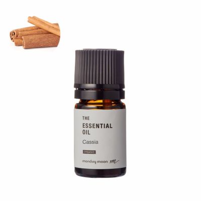 カシア・エッセンシャルオイル・オーガニック(シナモン・カッシア)／1ml（有機栽培・Organic）