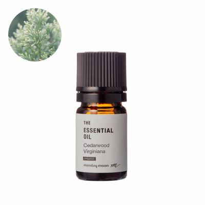 シダーウッドバージニア・エッセンシャルオイル・オーガニック／1ml（有機栽培・Organic）