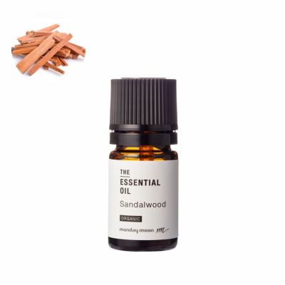 サンダルウッド・エッセンシャルオイル・オーガニック／2ml（有機栽培・Organic）