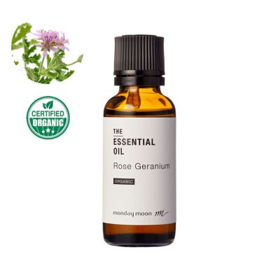 ローズゼラニウム・エッセンシャルオイル・オーガニック／30ml（有機栽培・Organic）