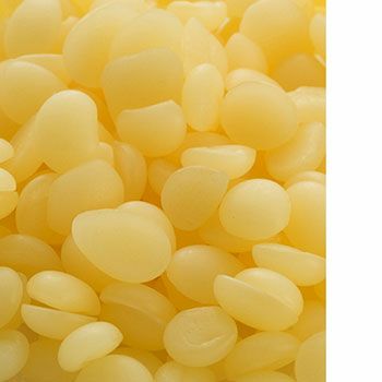 【P10倍】ビーズワックス・未精製・イエロー（蜜蝋）／50g