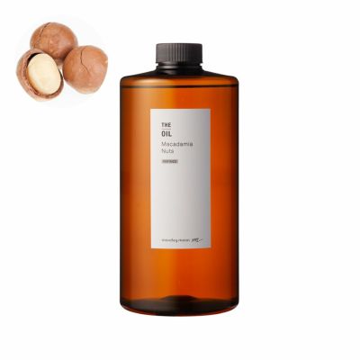 マカダミアナッツオイル・精製／1000ml（クリア・Refined）