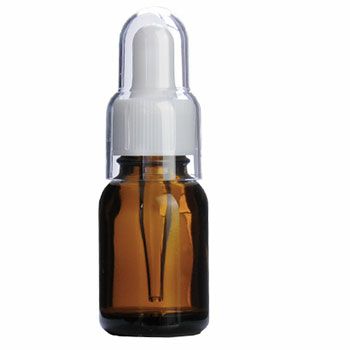 アンバーガラスボトル・スポイト[15ml]／10個