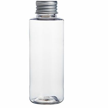 【P10倍】クリアプラボトル・ドロッパー＆アルミキャップ[100ml]／1個