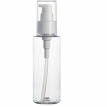【P10倍】クリアプラボトル・ポンプ[100ml]／1個