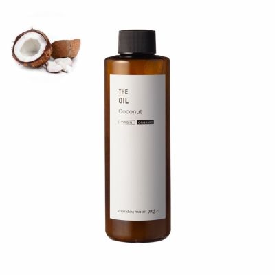 ココナッツオイル・未精製・オーガニック／200ml（未精製・有機栽培・Virgin・Organic）