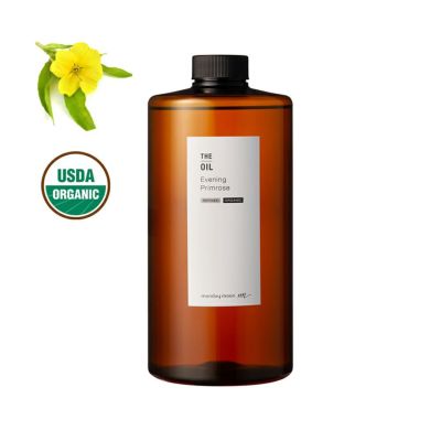 【P10倍】イブニングプリムローズオイル･精製･オーガニック／1000ml（クリア・有機栽培・Refined・Organic）