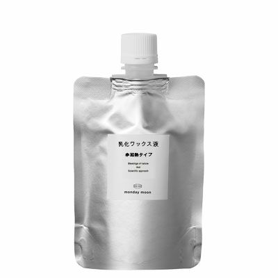 【P10倍】乳化ワックス液・非加熱タイプ／50ml