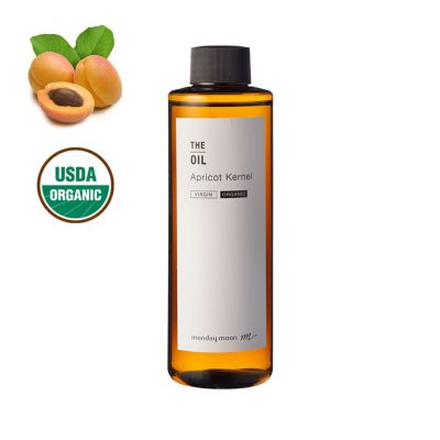 アプリコットカーネルオイル・未精製・オーガニック／200ml（未精製・有機栽培・Virgin・Organic）