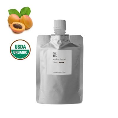【P10倍】アプリコットカーネルオイル・未精製・オーガニック／50ml（未精製・有機栽培・Virgin・Organic）[メール便対応・アルミパウチ入]