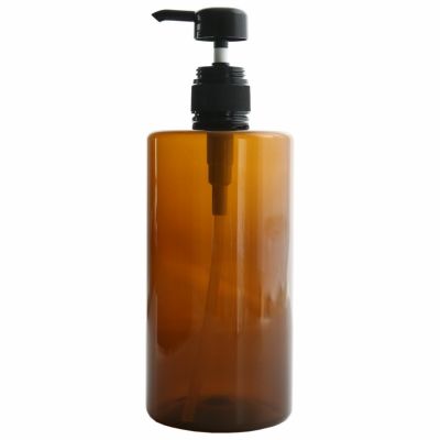 【P10倍】アンバープラボトル・ポンプ[1000ml]／1個