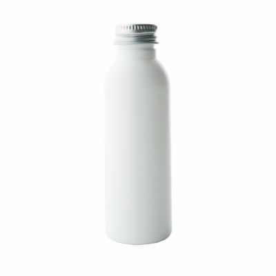 【P10倍】ホワイトプラボトル・ドロッパー&アルミキャップ［60ml］／1個