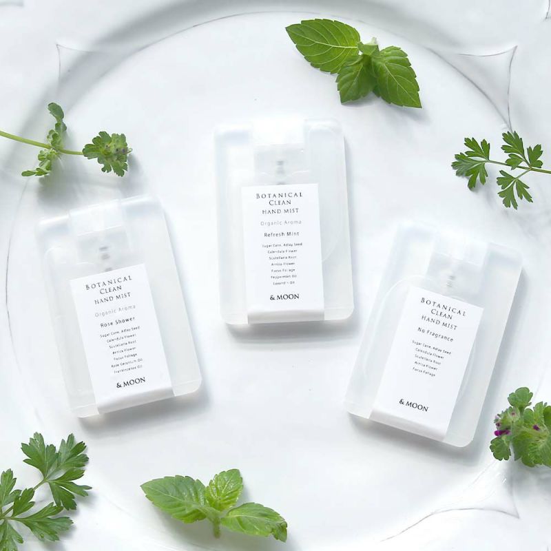 ボタニカルクリーン・ハンドミスト／カード型スプレー | マンデイムーン
