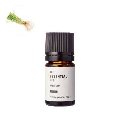 【P10倍】ベチバー・エッセンシャルオイル・オーガニック／5ml（有機栽培・Organic）