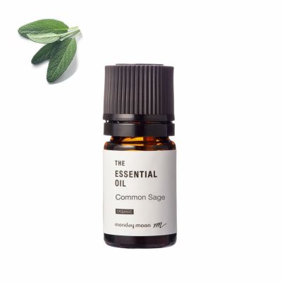 【P10倍】コモンセージ・エッセンシャルオイル・オーガニック／5ml（有機栽培・Organic）