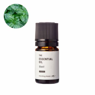 バジル・エッセンシャルオイル・オーガニック／5ml（有機栽培・Organic）
