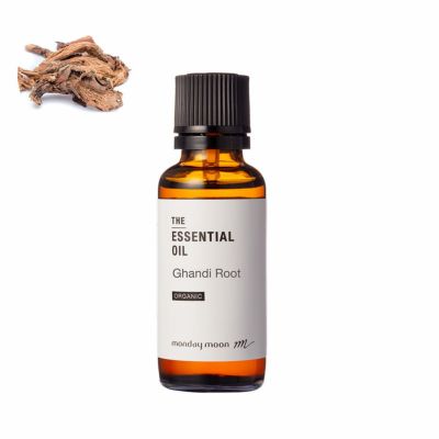 【P10倍】ガンディールート・エッセンシャルオイル・オーガニック／30ml（有機栽培・Organic）
