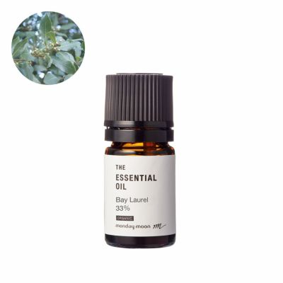 【P10倍】ベイローレル・エッセンシャルオイル・オーガニック(ローレルリーフ)33％／5ml（有機栽培・Organic）
