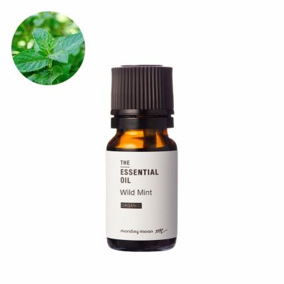 【P10倍】ワイルドミント・エッセンシャルオイル・オーガニック(ハッカ・コーンミント)／10ml（有機栽培・Organic）