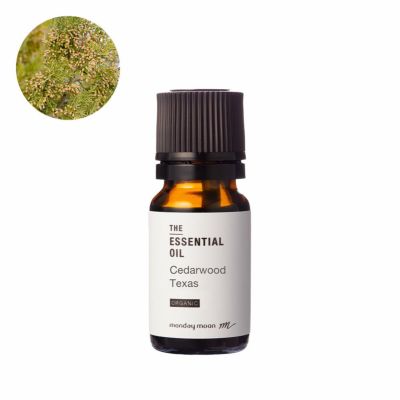 シダーウッドテキサス・エッセンシャルオイル・オーガニック／10ml（有機栽培・Organic）