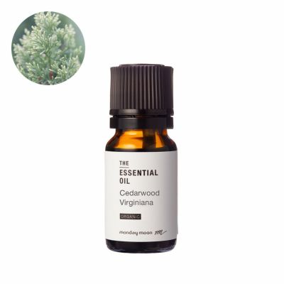【P10倍】シダーウッドバージニア・エッセンシャルオイル・オーガニック／10ml（有機栽培・Organic）