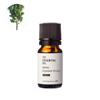 【P10倍】ホワイトサイプレスウッド・エッセンシャルオイル・オーガニック／10ml（・有機栽培・・Organic）