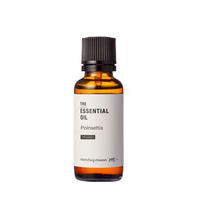 【P10倍】ポインセチア・エッセンシャルオイル・オーガニック／30ml（有機栽培・Organic）